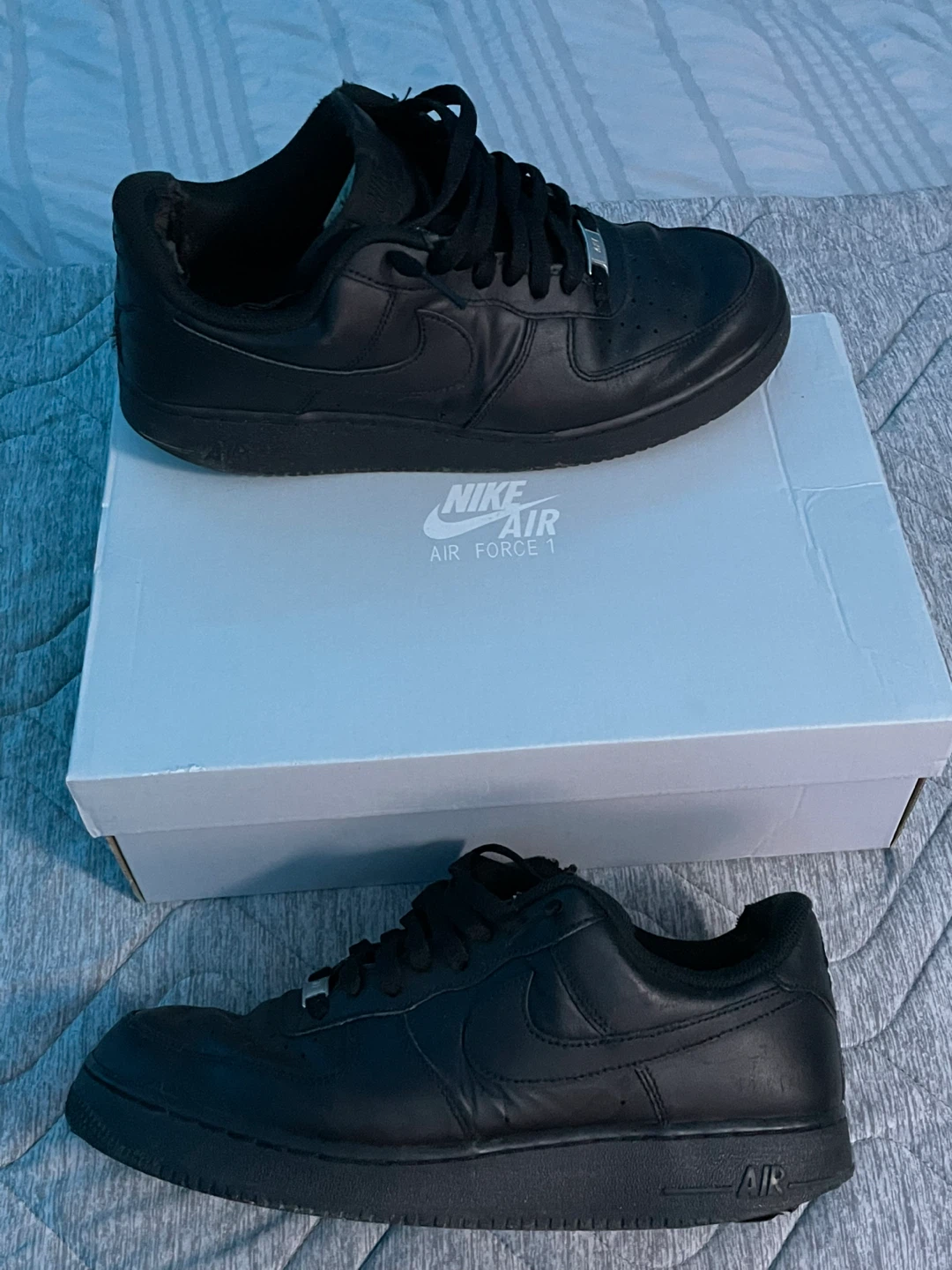 Nike Air Force 1 - Black - Size 10