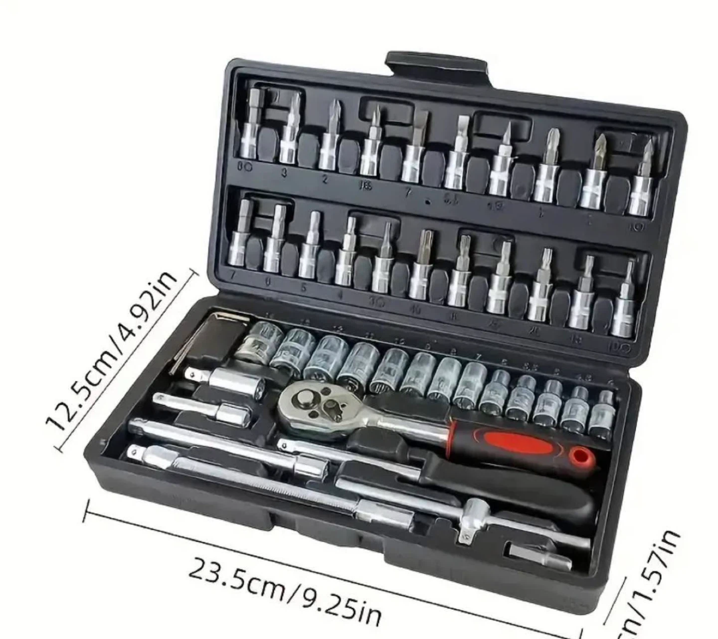 Car Repair Tool Set - Red Case
