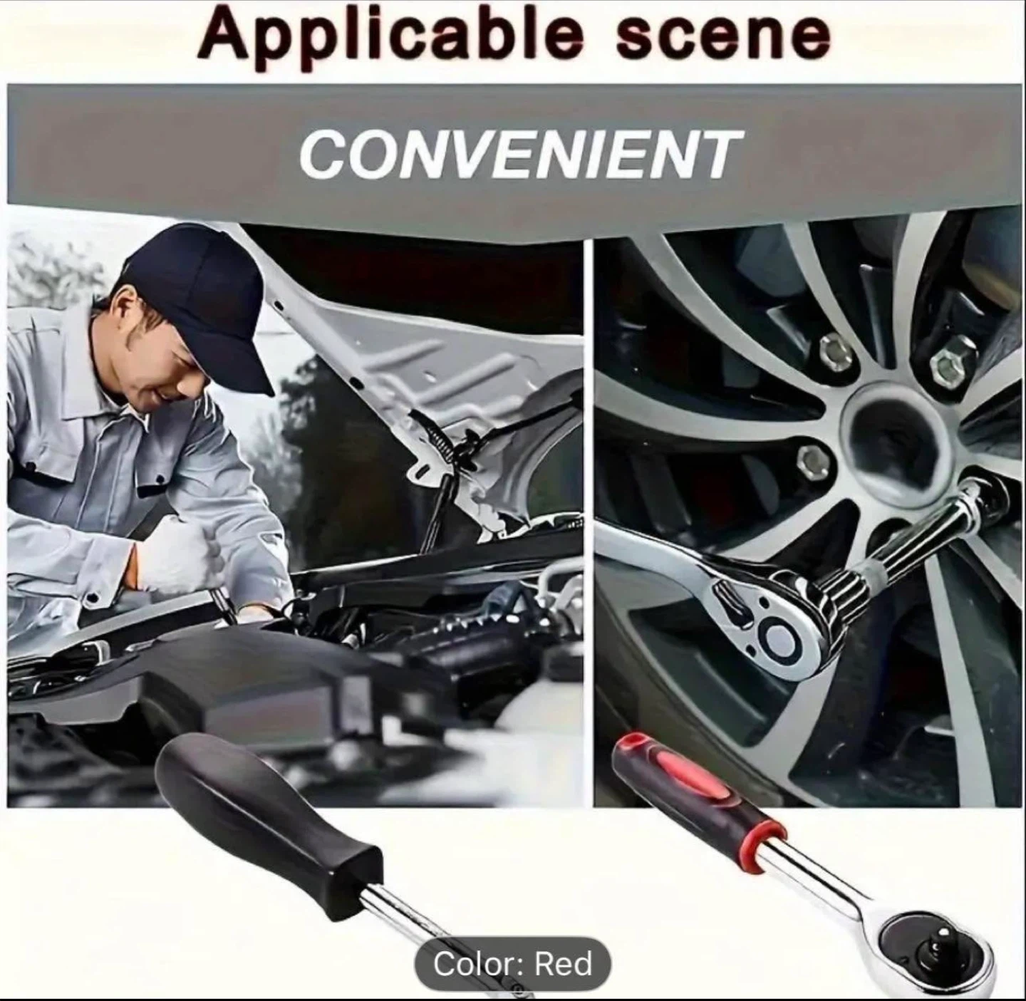 Car Repair Tool Set - Red Case - photo 2