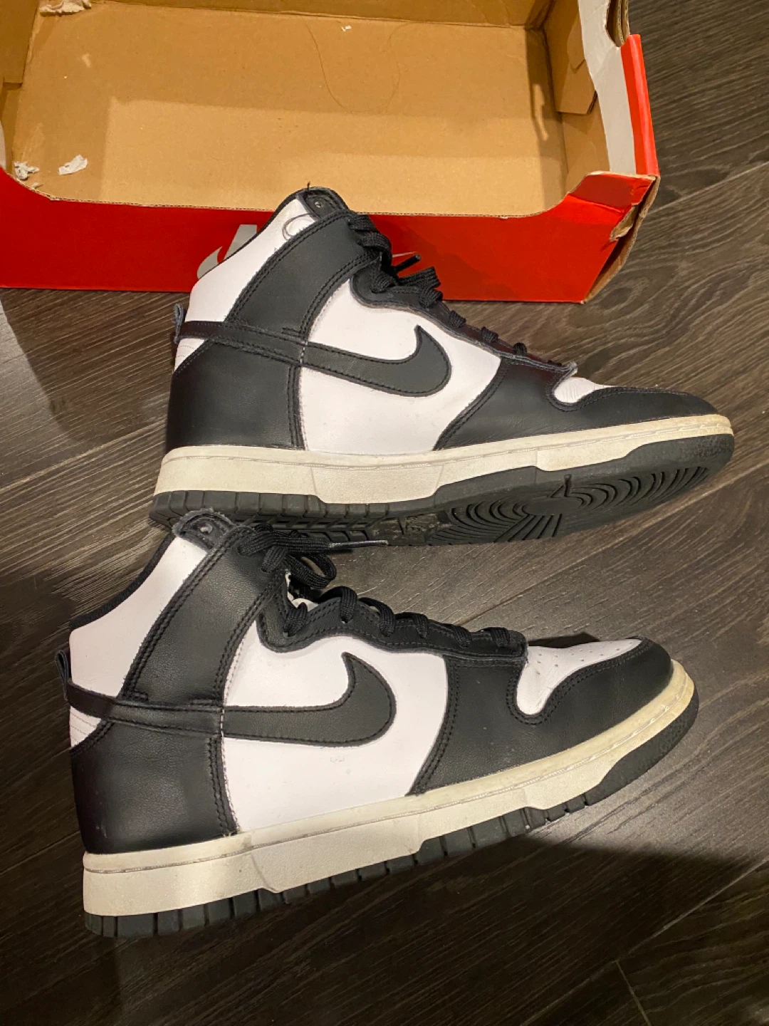 🧡Nike Dunks Black White 7.5 Women’s - photo 2