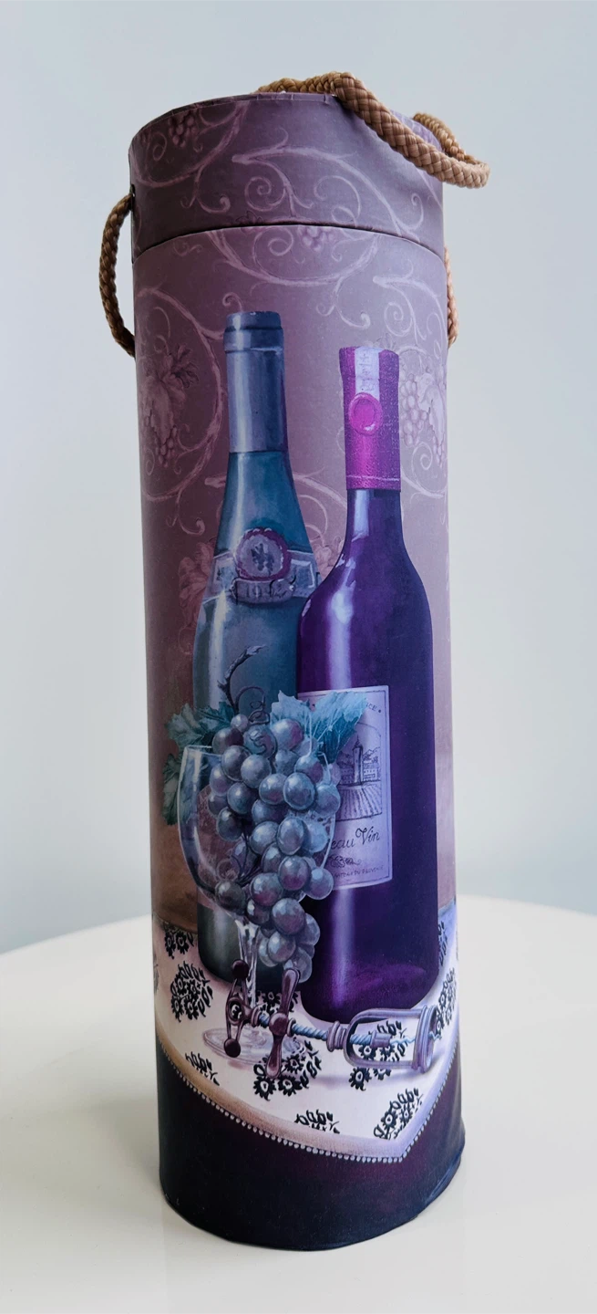 Decorative Wine Bottle Gift Box - photo 2