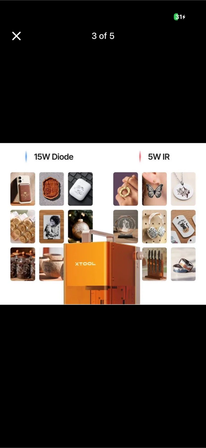 xTool F2 Laser Engraver - photo 3