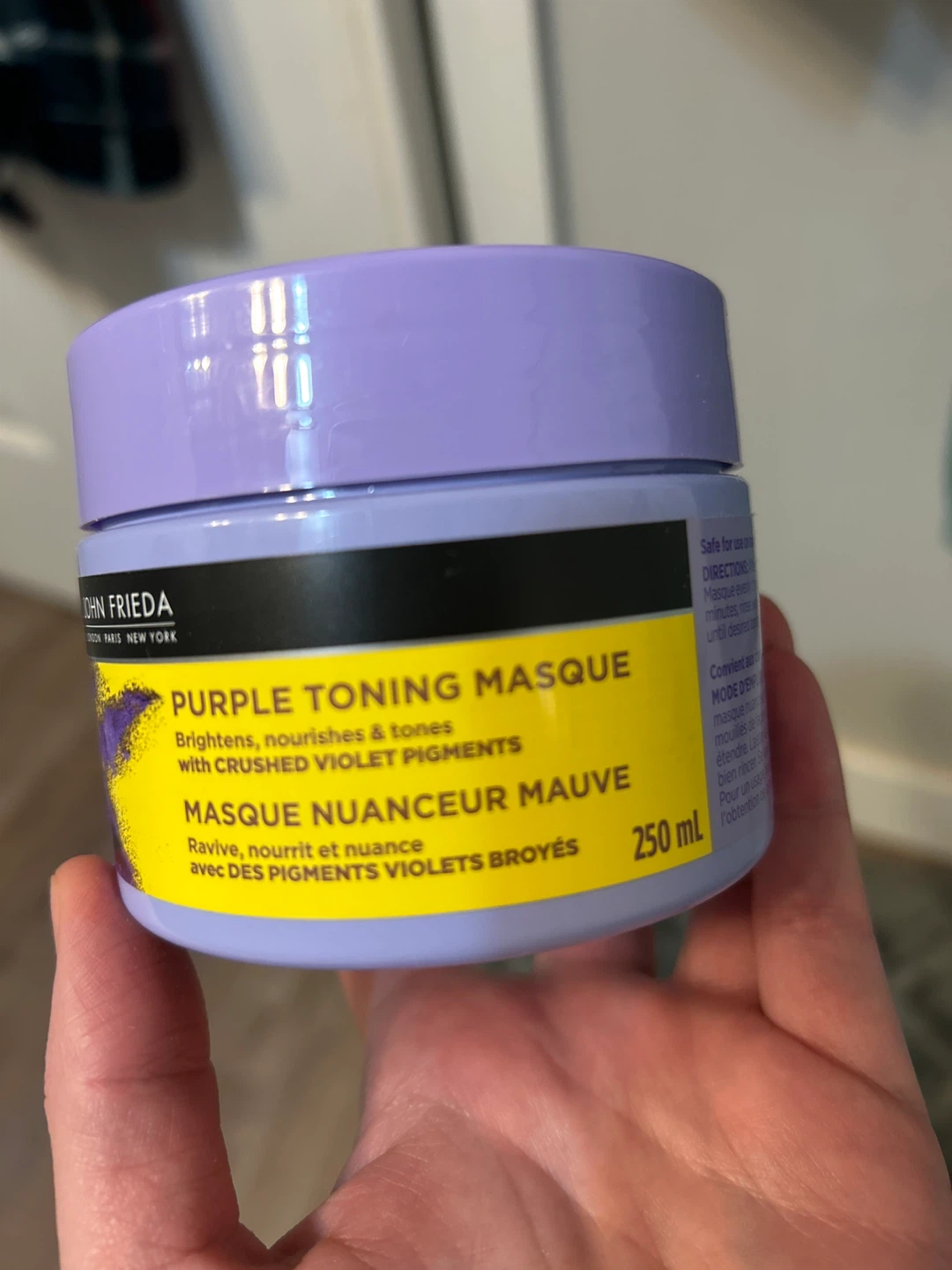 John Frieda Violet Crush Purple Toning Masque - photo 2