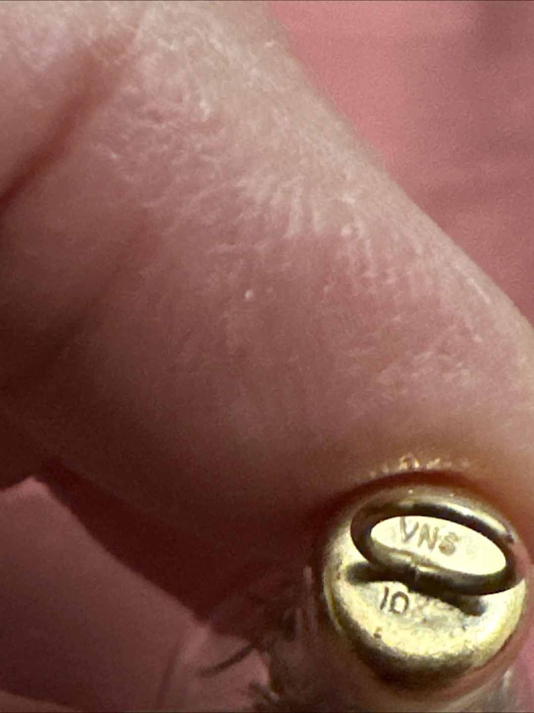Pendant bottle with 10 K Gold Chips - photo 3