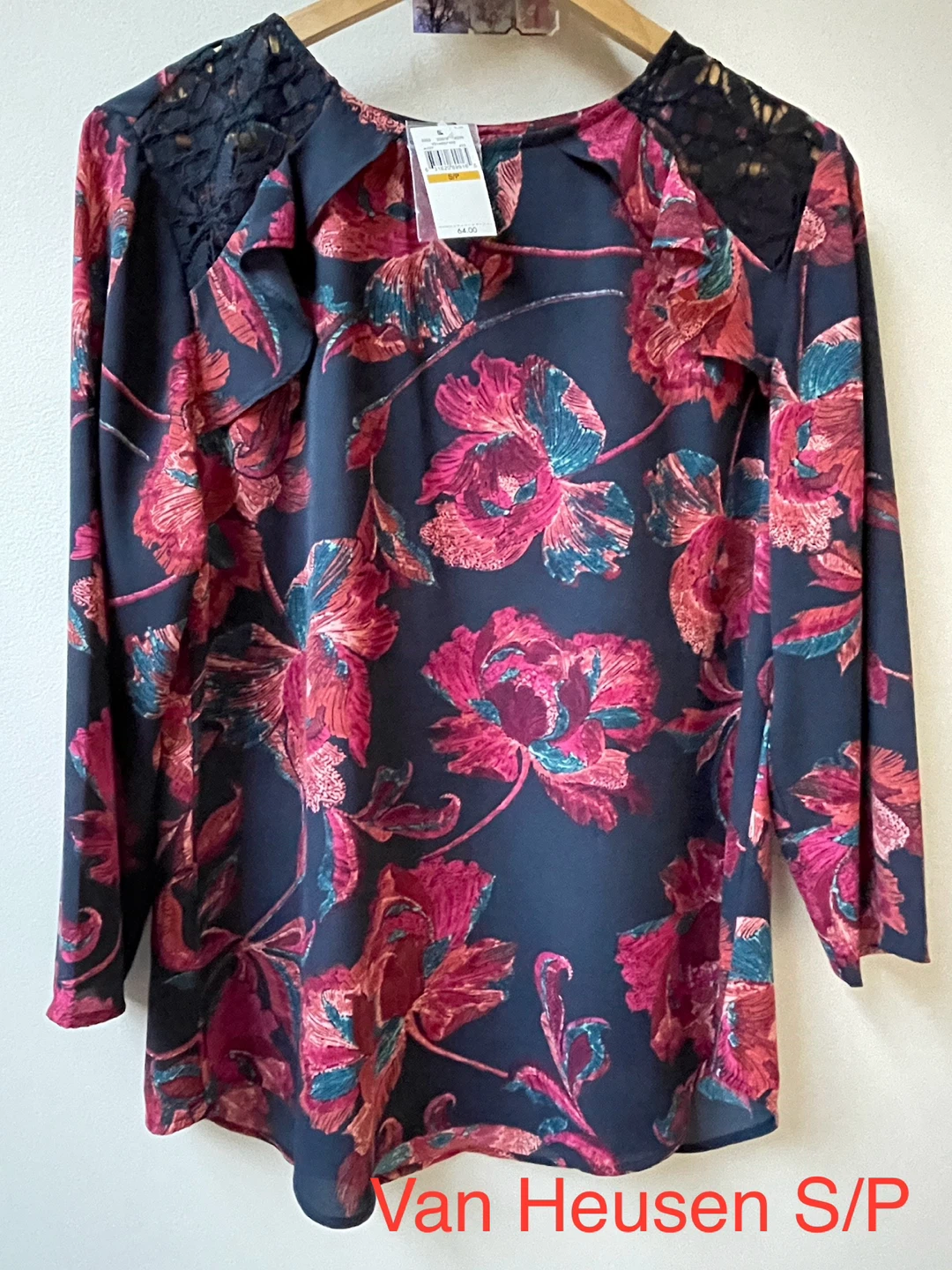 Van Heusen Floral Blouse - Size S/P