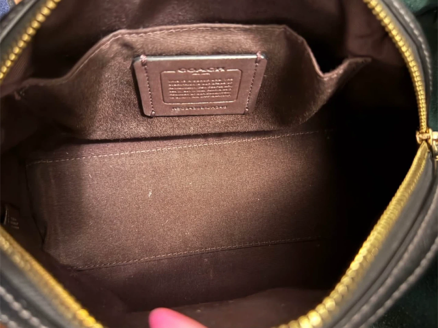Coach Black Leather Crossbody Bag - photo 4
