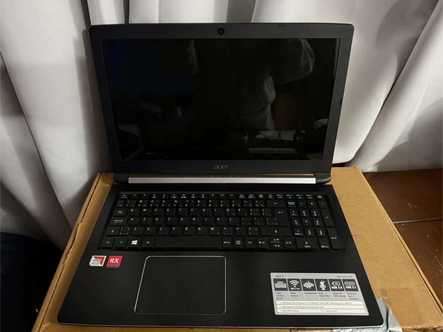Acer Aspire 5 Laptop - Includes Box & Charger