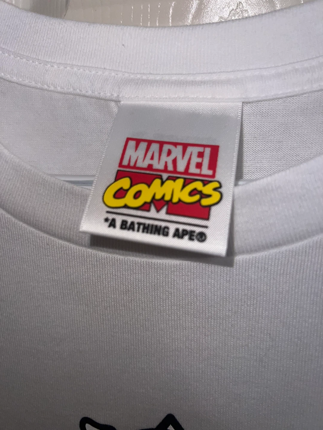 BAPE x Marvel Comics Milo Avengers Tee - White - photo 4
