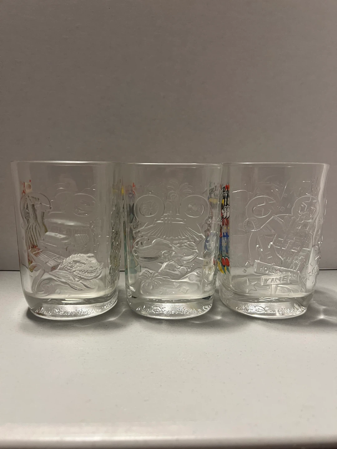 Vintage 2000 McDonald’s Walt Disney World Millennium Glasses - photo 4