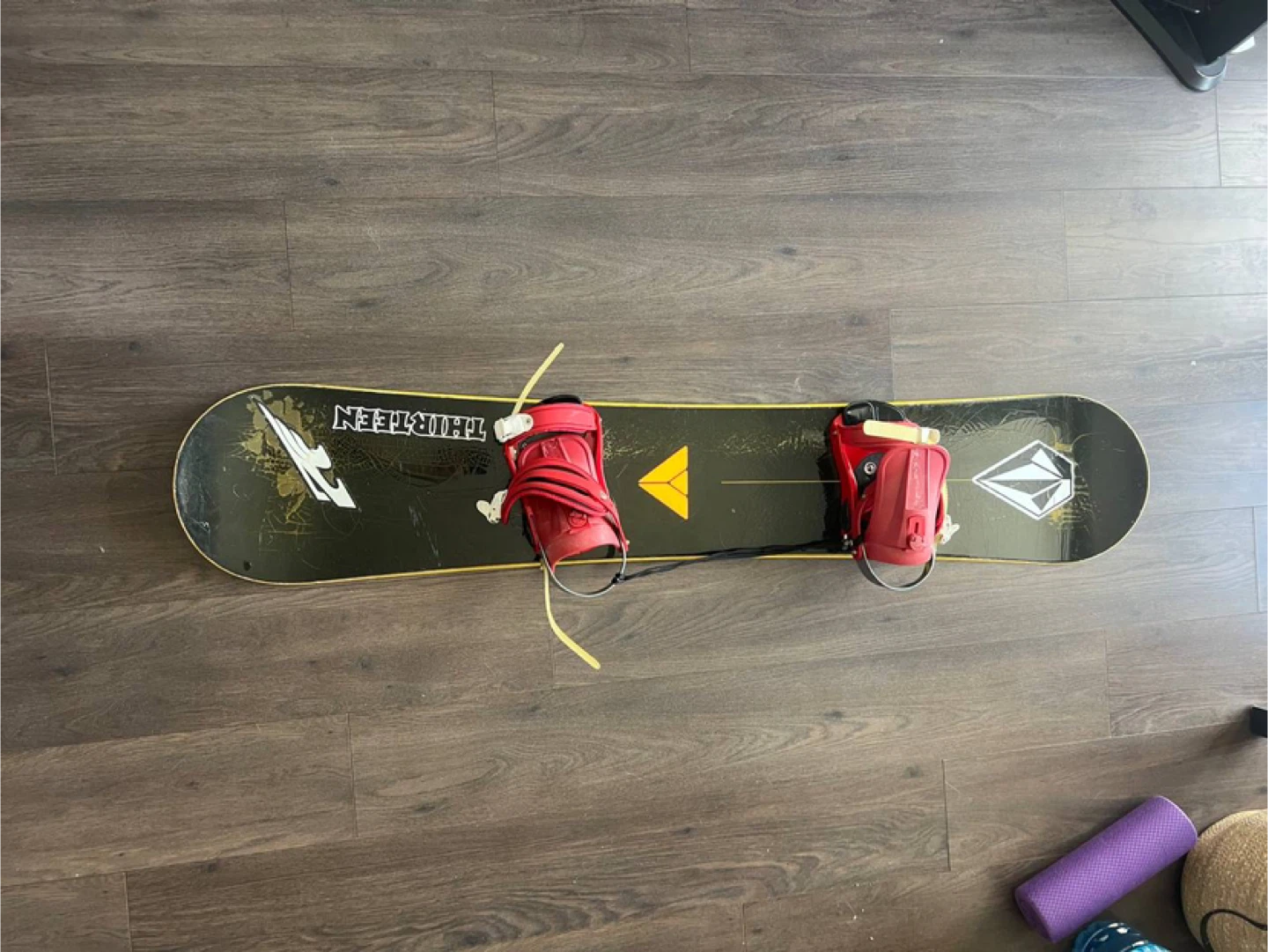 Volcom Snowboard with Bindings - photo 5