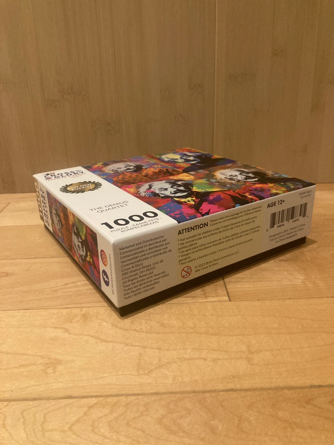 Cross & Glory The Genius Quartet 1000 Piece Puzzle - photo 4