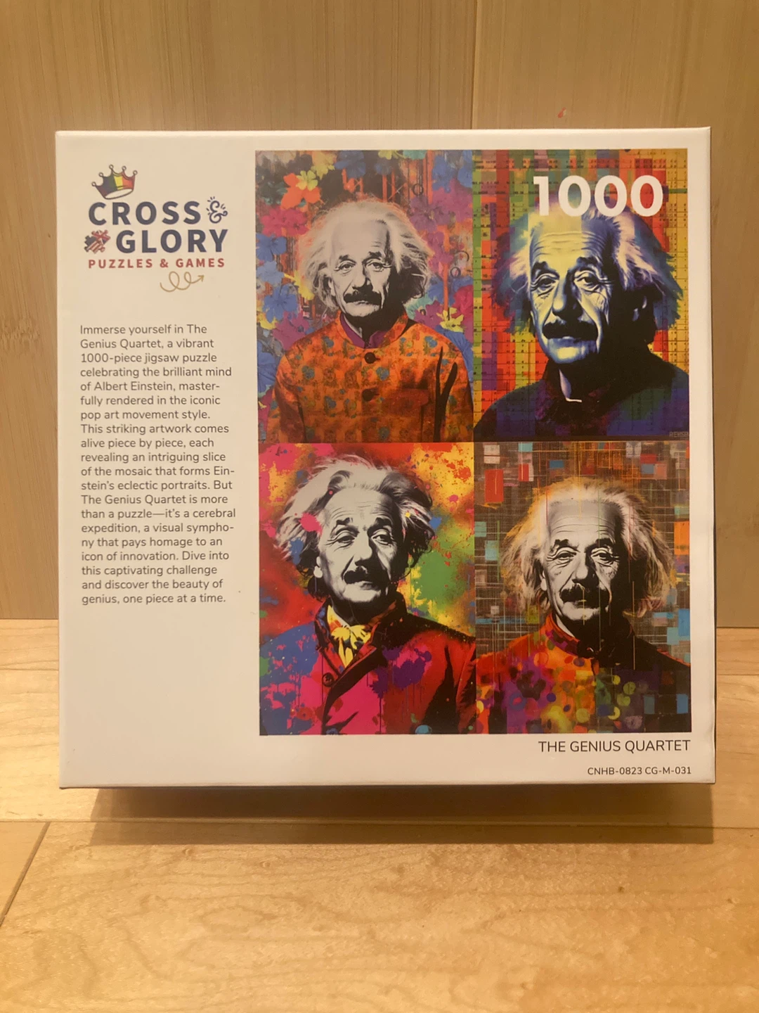 Cross & Glory The Genius Quartet 1000 Piece Puzzle - photo 2