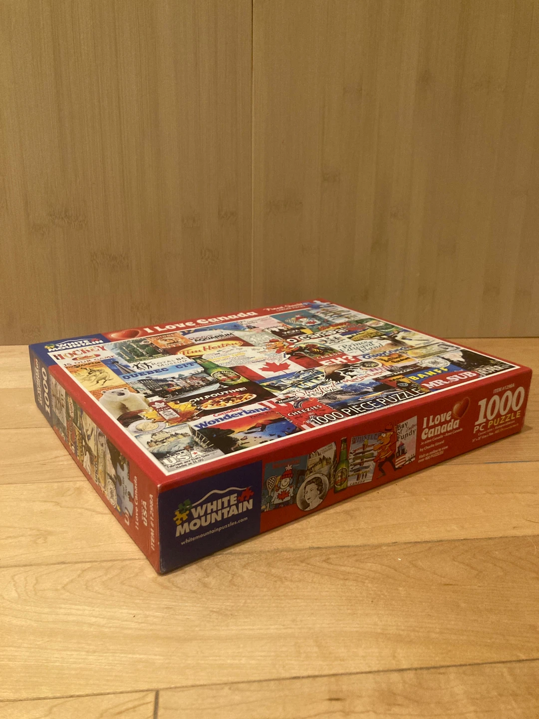 White Mountain I Love Canada 1000 Piece Puzzle - photo 4