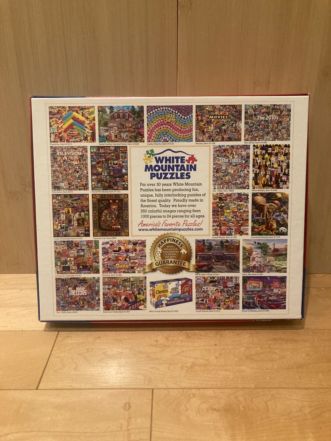 White Mountain I Love Canada 1000 Piece Puzzle - photo 3