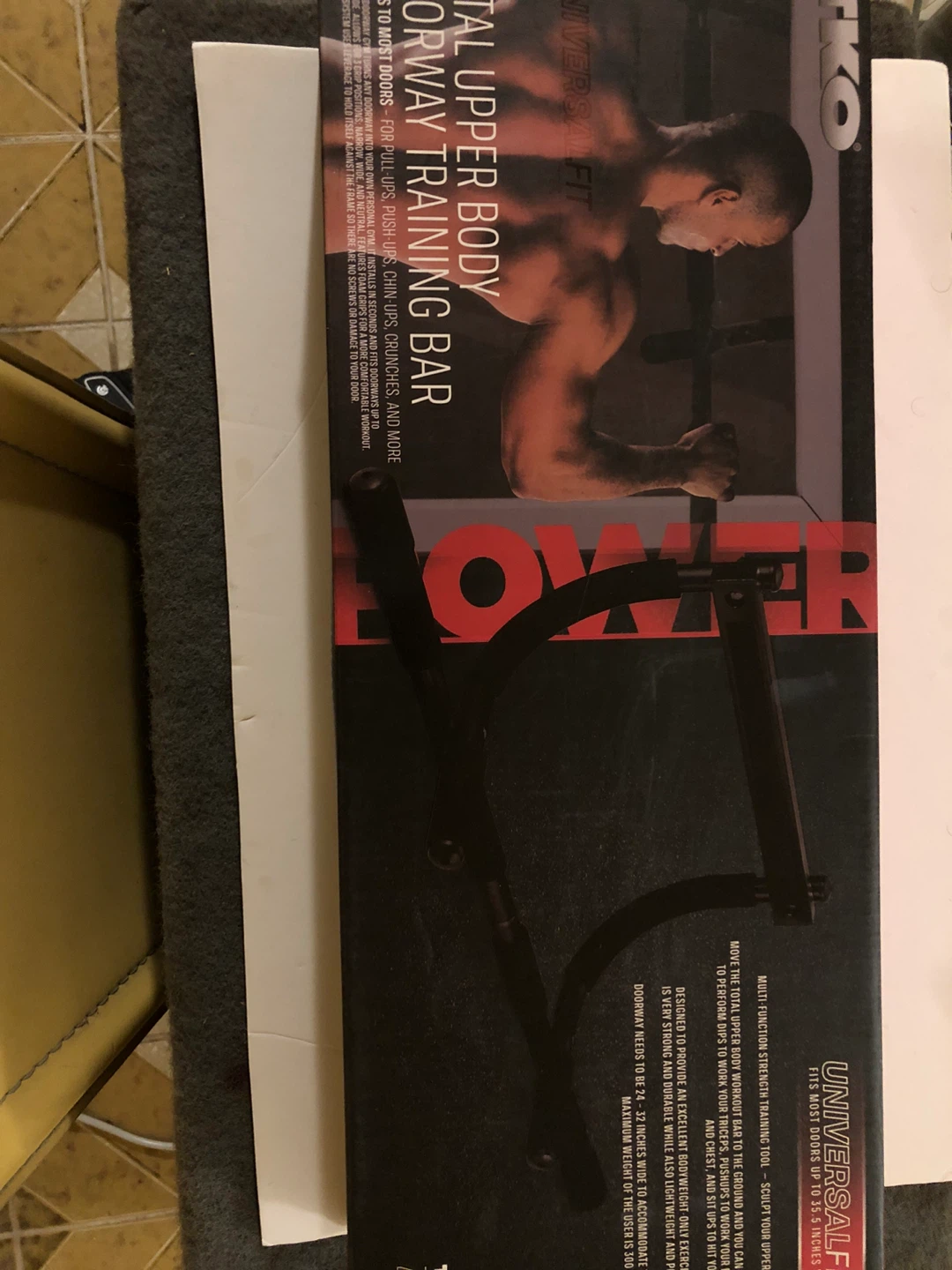 Universal Fit Total Upper Body Doorway Training Bar