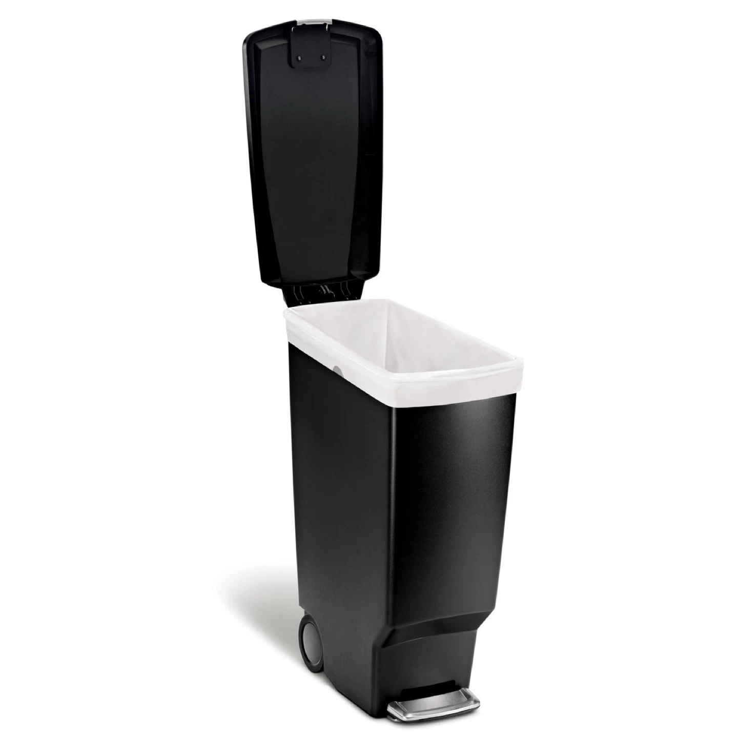 simplehuman 45L Rectangular Step Trash Can - photo 3