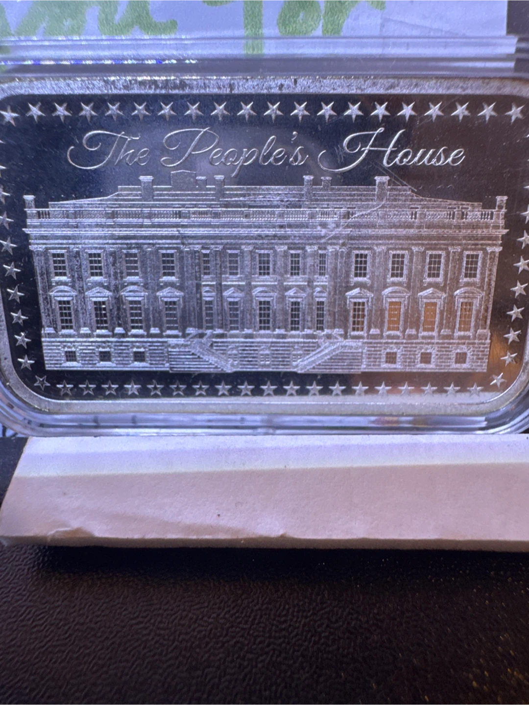 1 oz silver Donald Trump – The People's President - photo 2