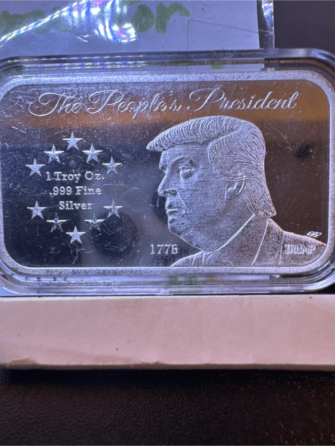 1 oz silver Donald Trump – The People's President