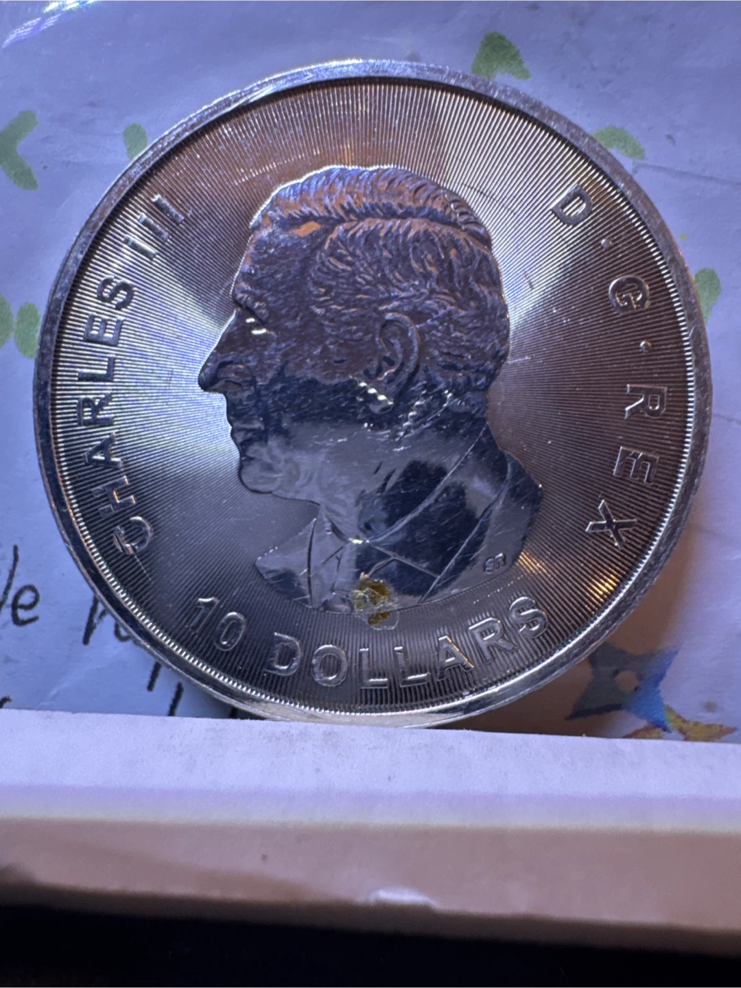 Canadian 2 oz Silver Coin - Bull vs Bear - photo 2