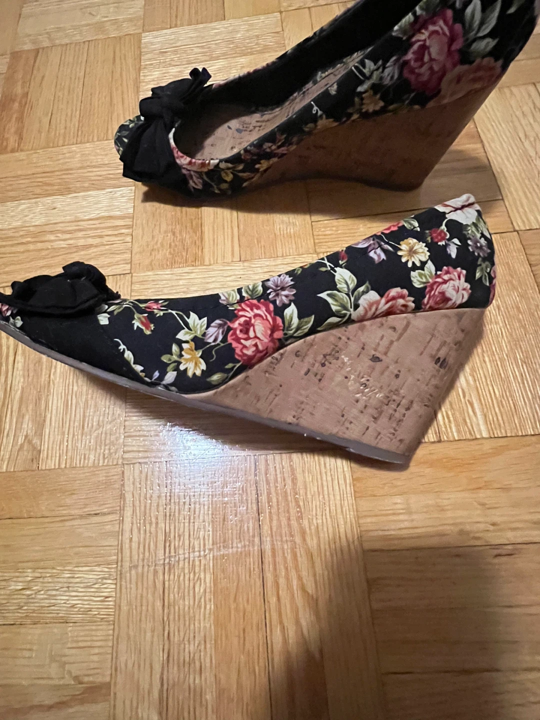 Rampage Floral Wedge Heels - photo 4