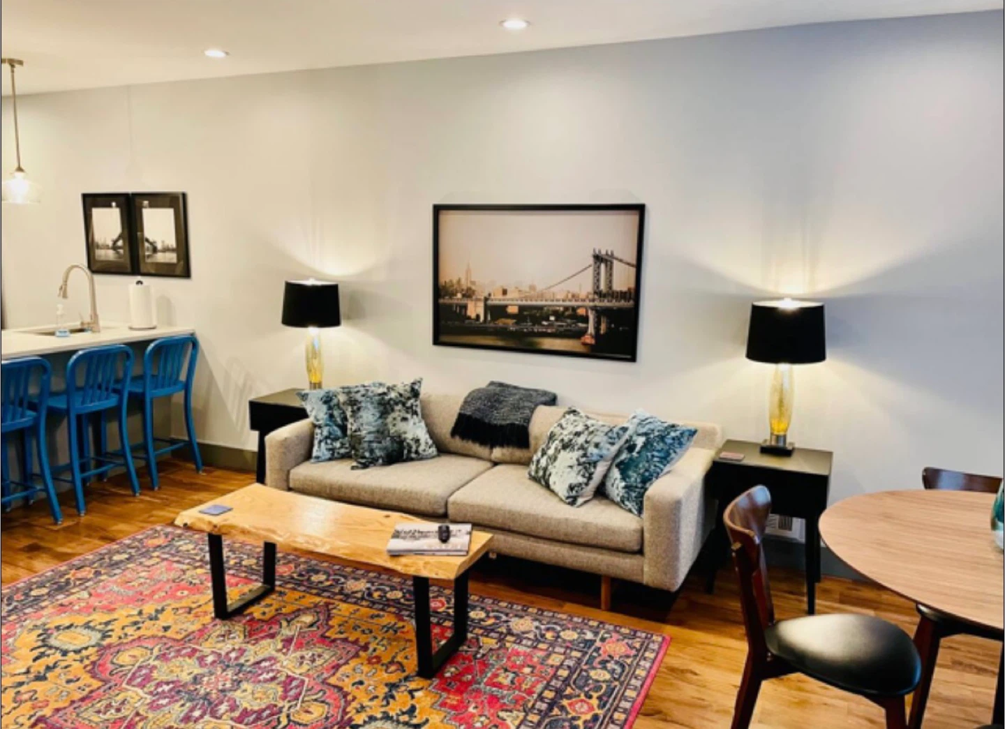 Entire Furnished Apartment – West Elm Sofa + Beds w/ Mattresses - photo 3