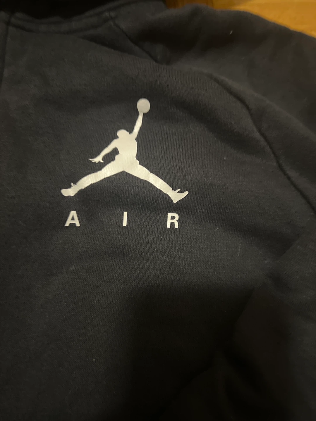 Jordan Black Full Zip Hoodie - Size M - photo 2