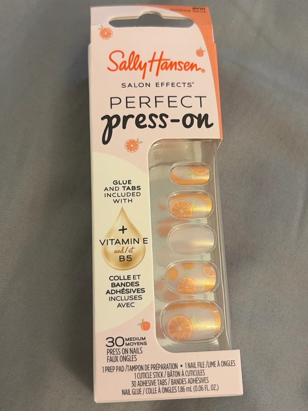 Sally Hansen Perfect Press-On Nails - Sunshine Spritz
