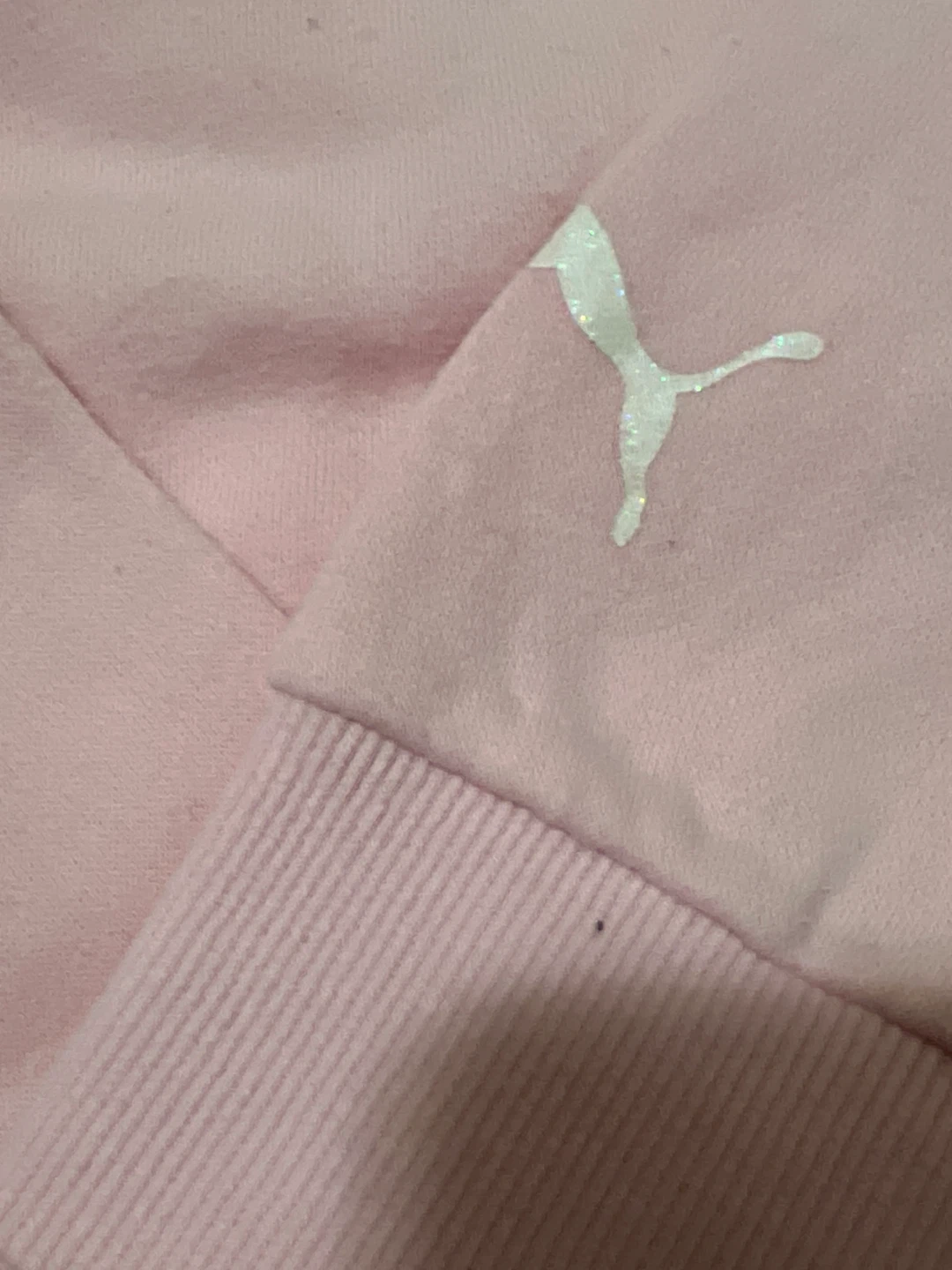 Puma Pink Hoodie Size M (7/8) - photo 3