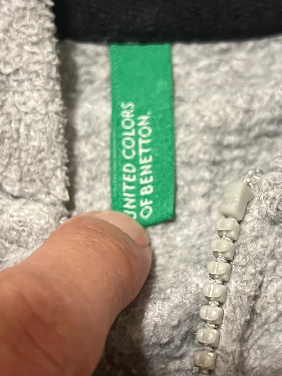 United Colors of Benetton Grey Hoodie - photo 4