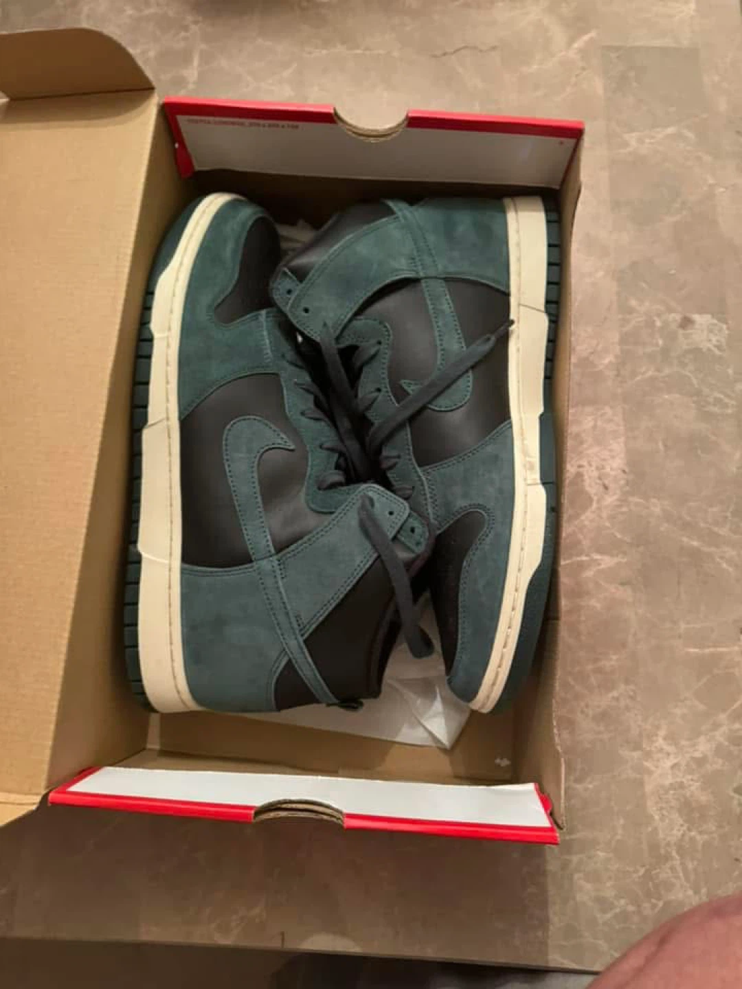 Nike Dunk Hi Retro PRM Size 13 - photo 3
