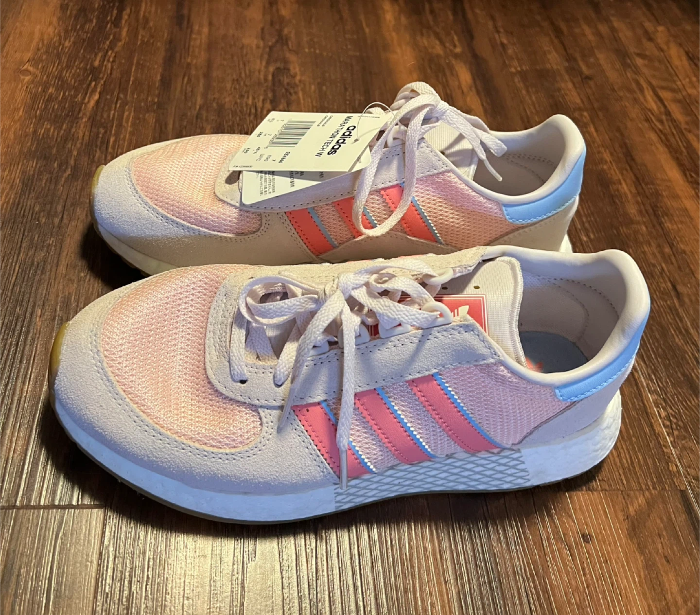 Adidas Marathon Tech W - Pink/Coral - Women's Size 7 - photo 2