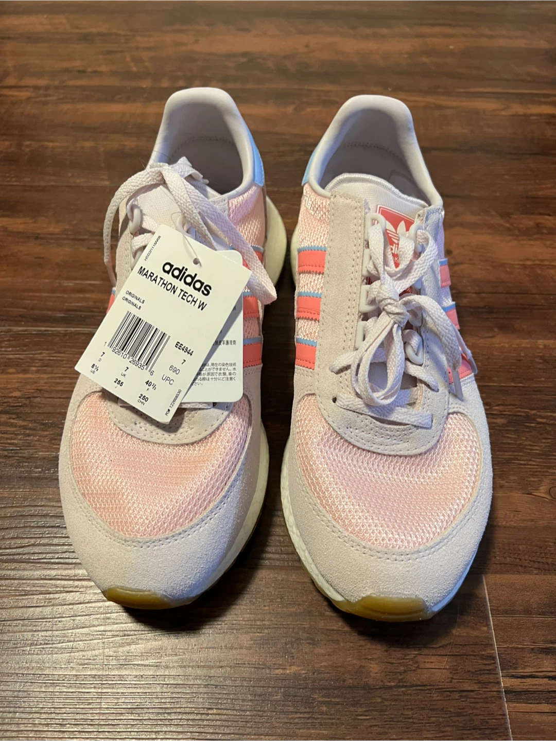 Adidas Marathon Tech W - Pink/Coral - Women's Size 7
