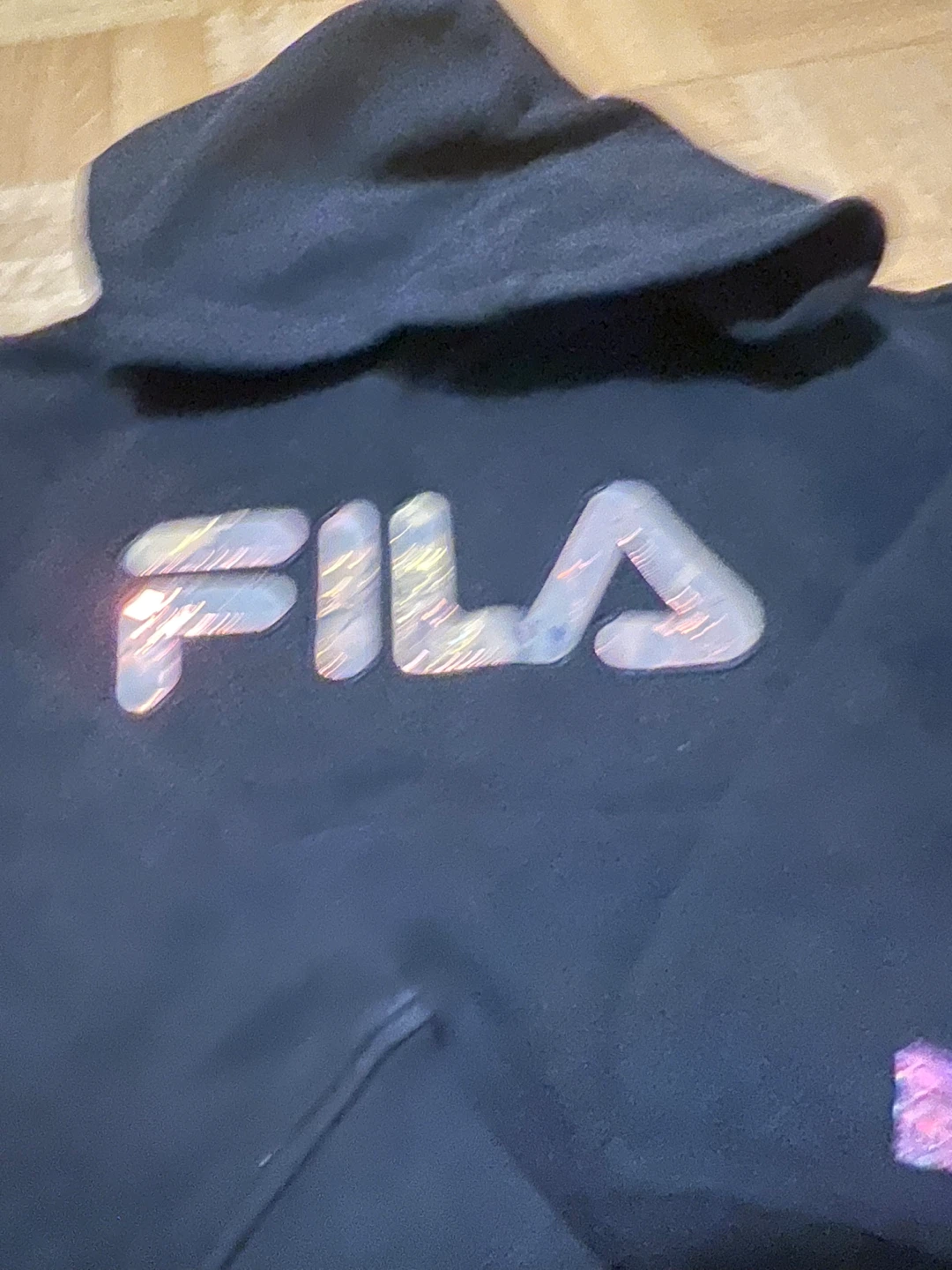 FILA Black Hoodie - Size Small - photo 3