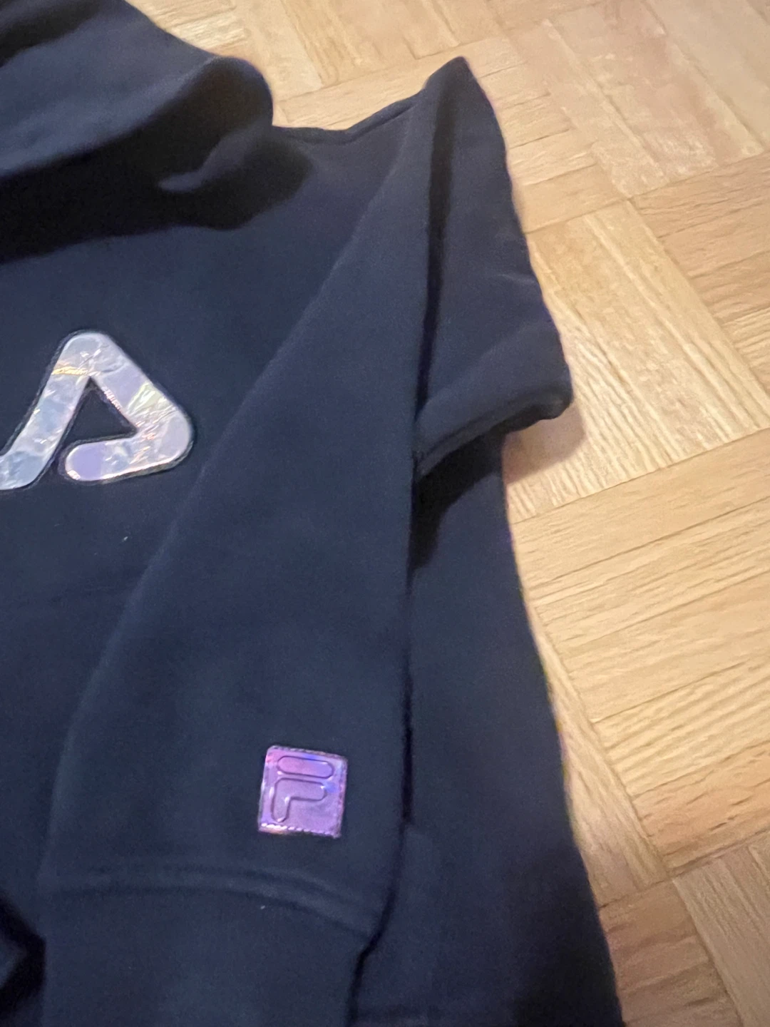 FILA Black Hoodie - Size Small - photo 2