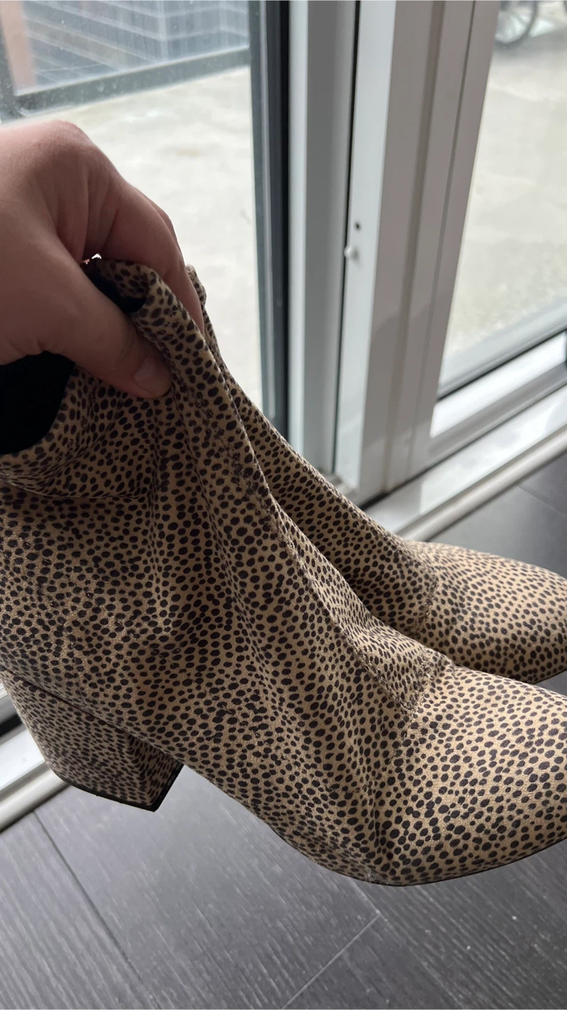 Ankle Boots Size 10 animal print - photo 3