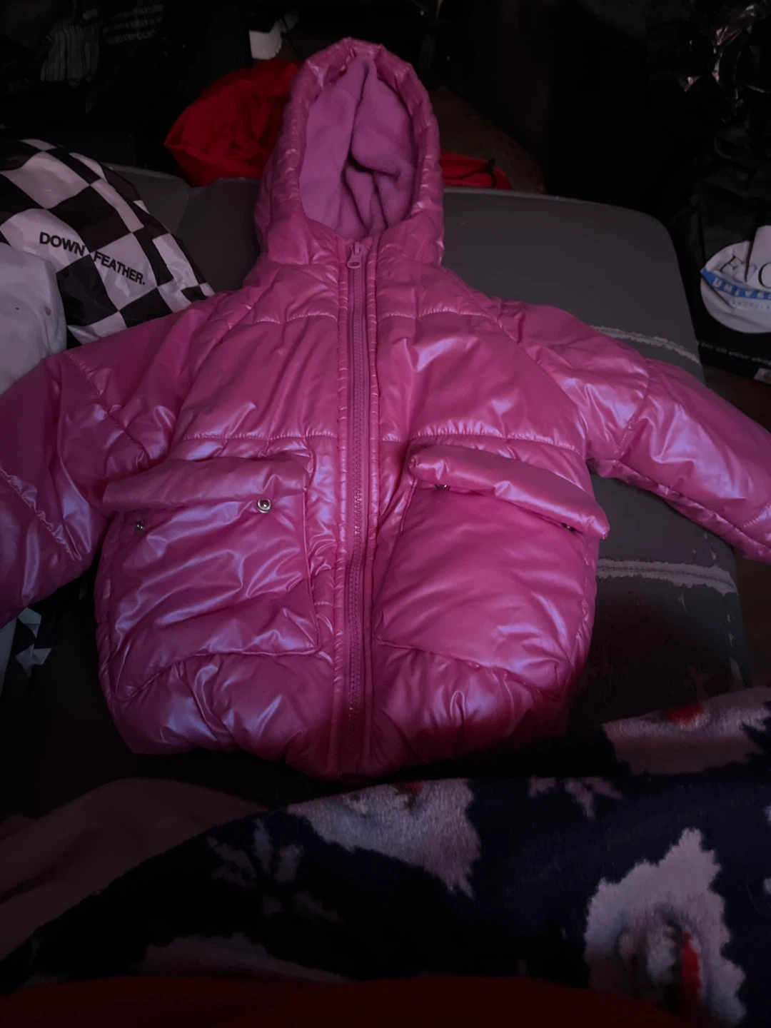 Pink Puffer Jacket