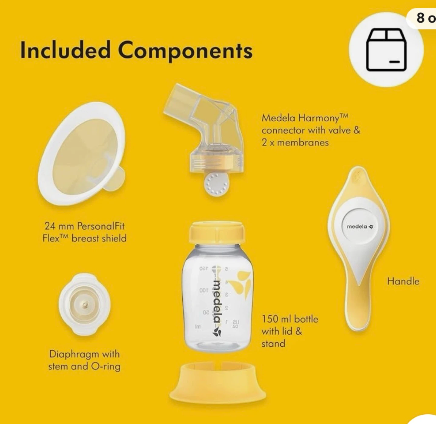 Medela Harmony Manual Breast Pump - photo 5