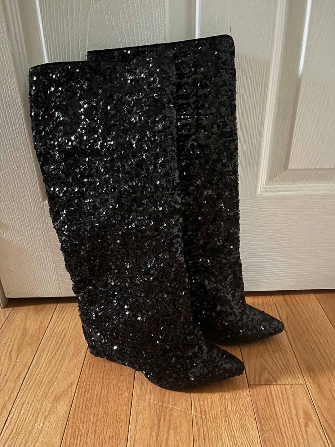 Brand new fashion sequin boots - photo 3