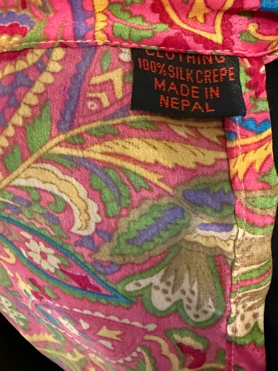 100% Silk Crepe wrap Skirt - photo 5