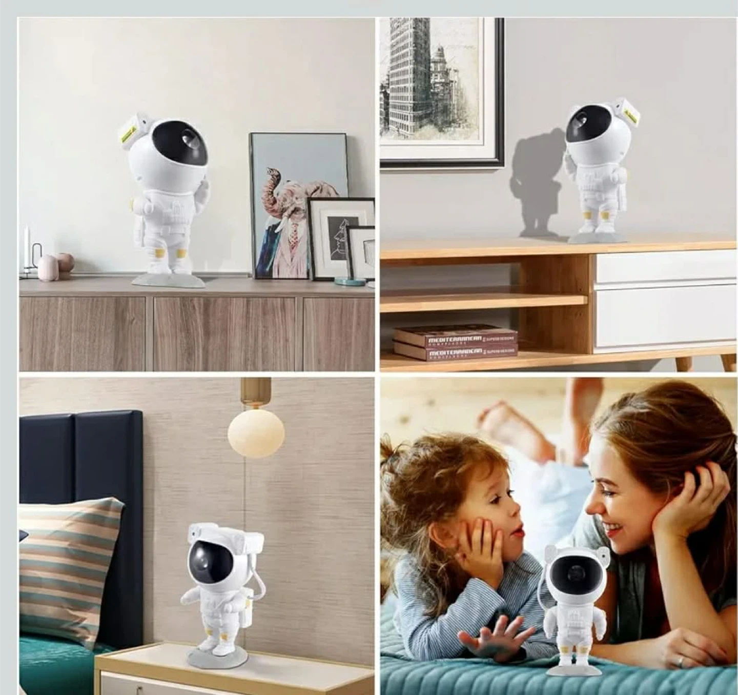 Astronaut Star Projector Night Light - photo 4
