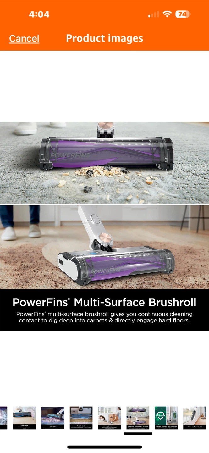 Dyson V7 Advanced Cordless Stick Vacuum - photo 2