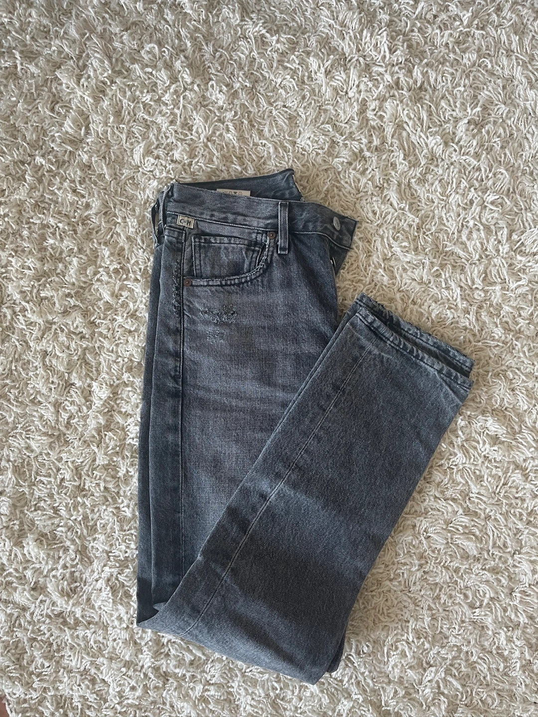Citizens of Humanity Charlotte High Rise Straight Jeans - photo 3