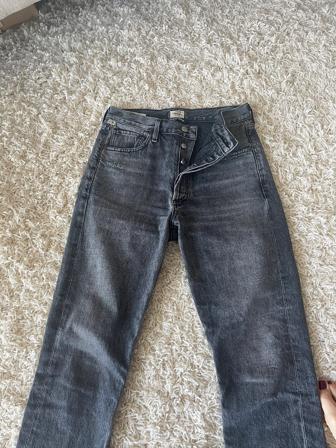 Citizens of Humanity Charlotte High Rise Straight Jeans - photo 2