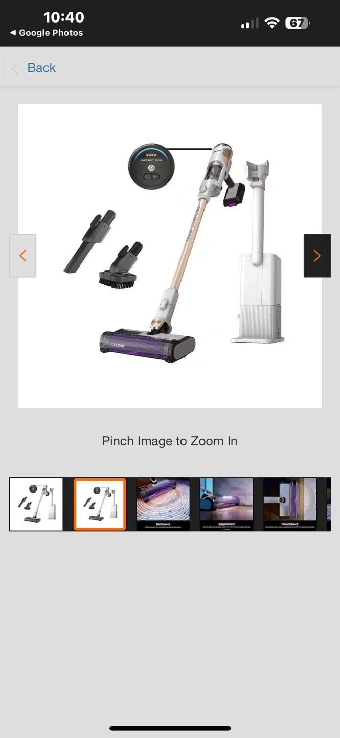 Shark IW4625 Detect Pro Cordless Stick Vacuum - photo 3