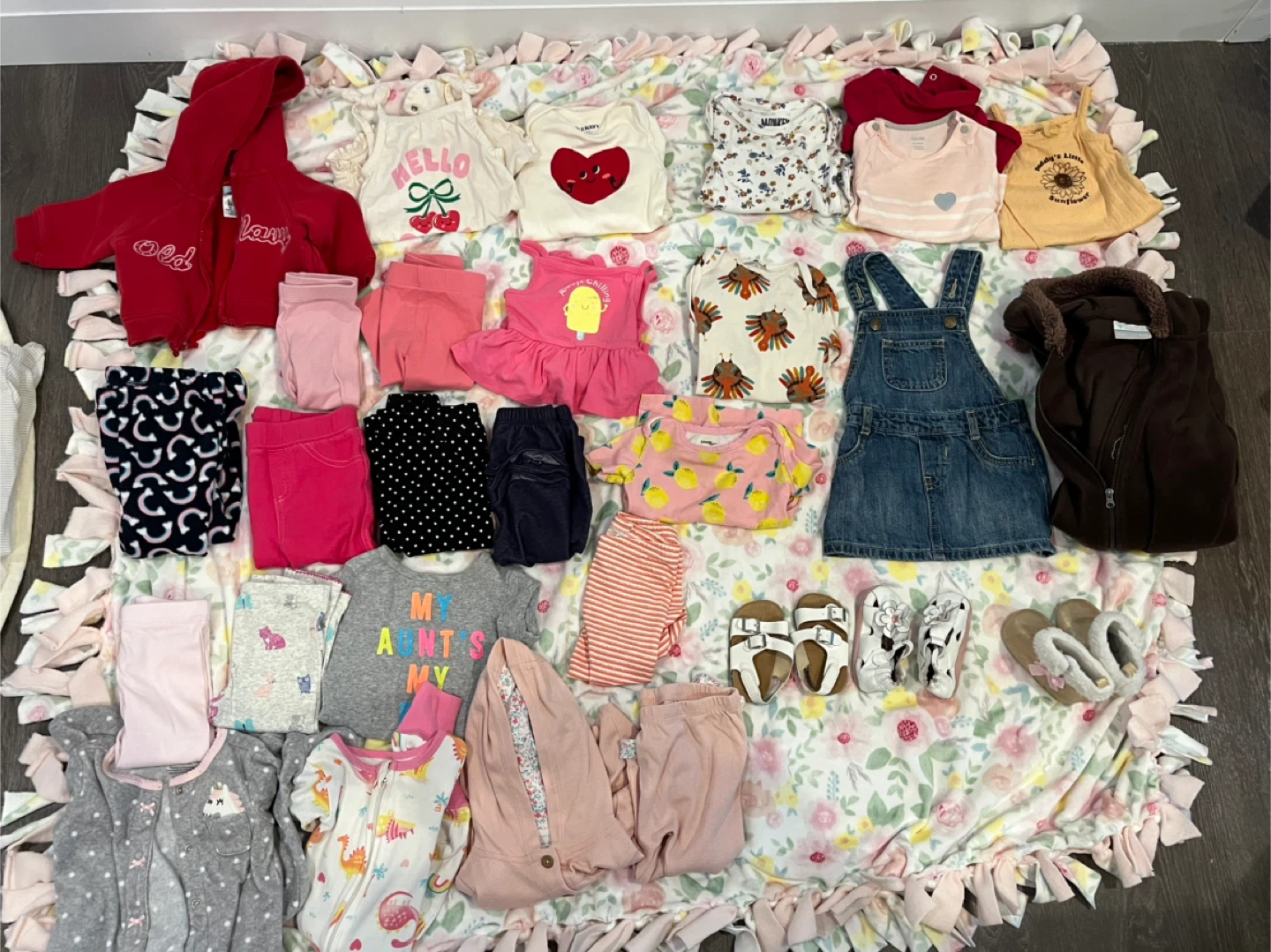 Baby Girl Clothing Lot- 3/6m - 6-12m, 9m, 12m - photo 2