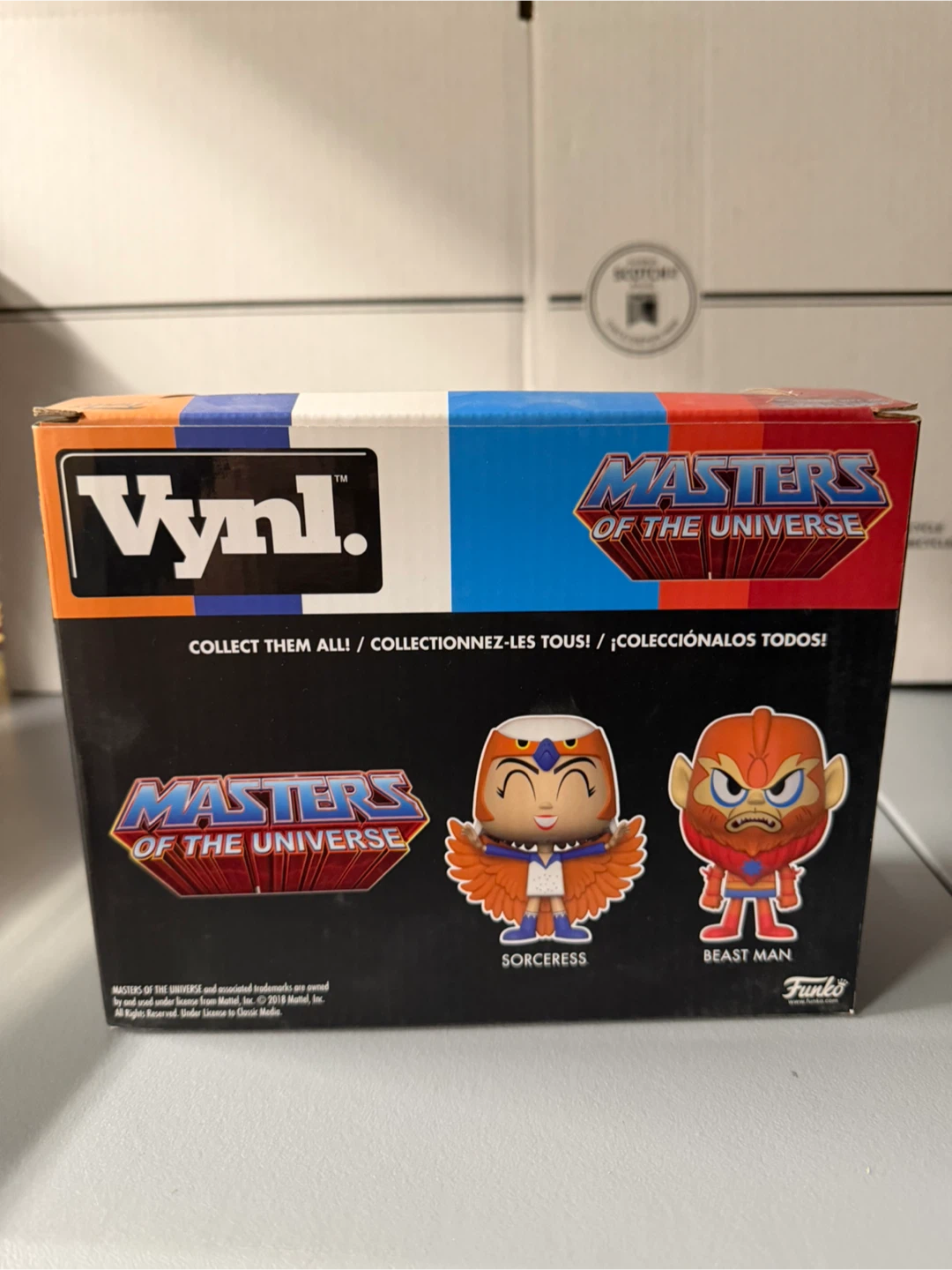 Vynl. Masters of the Universe Beast Man + Sorceress - photo 3
