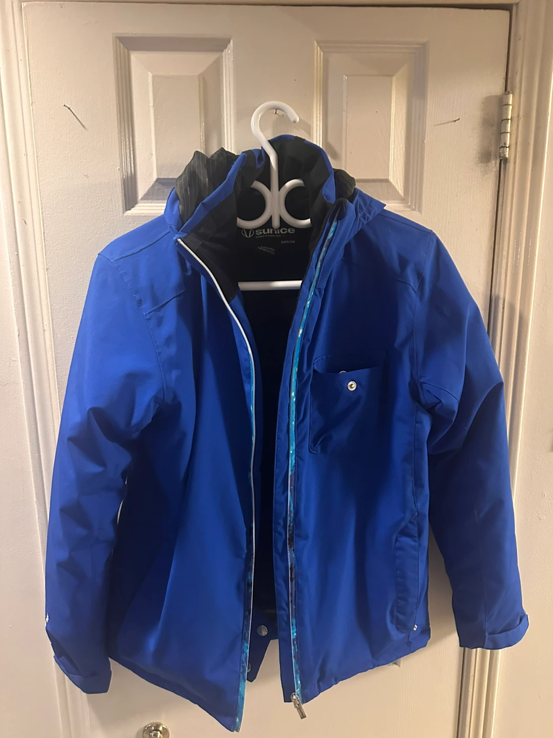 Sunice Blue Winter Jacket - Size 16