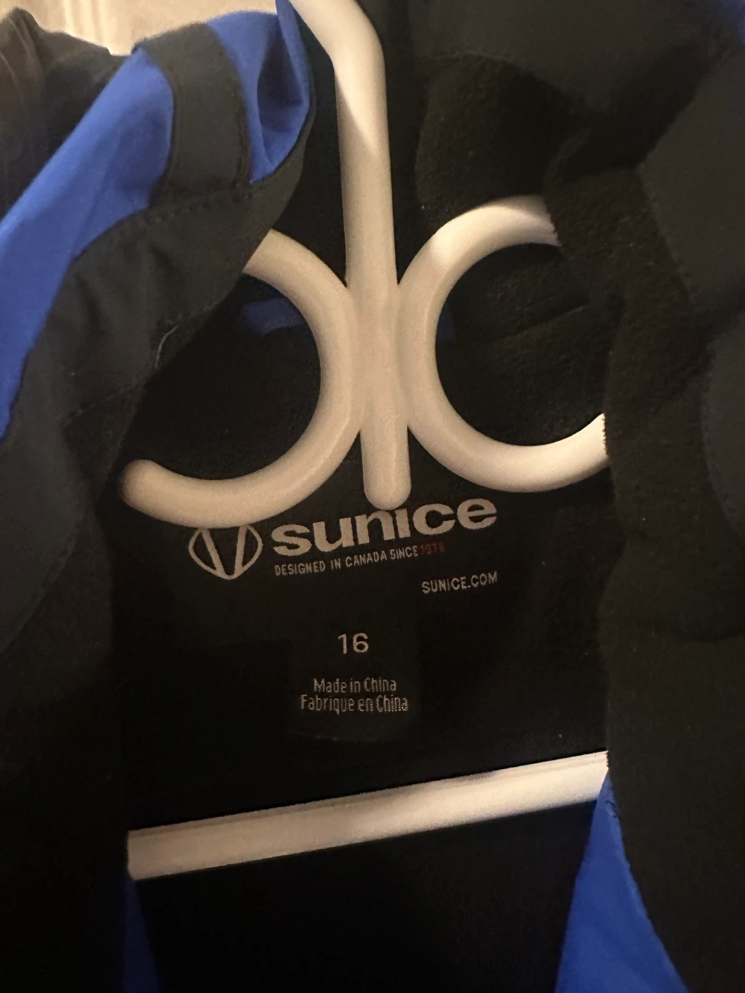 Sunice Blue Winter Jacket - Size 16 - photo 2