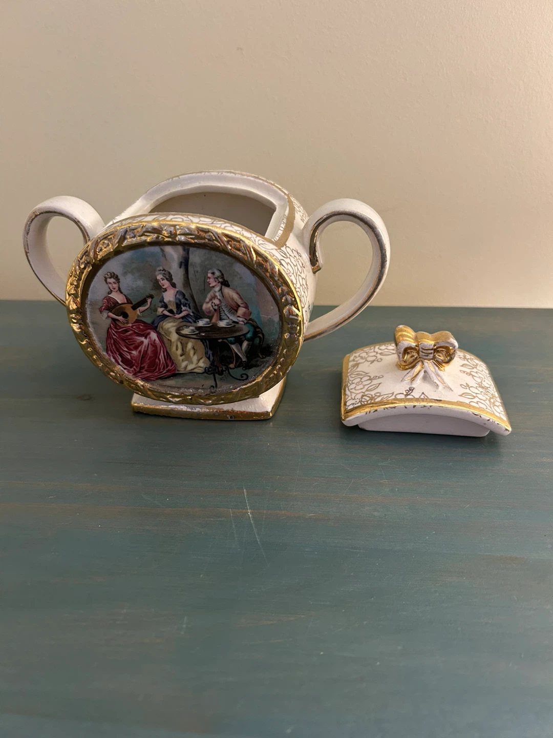 Vintage James Sadler Cherub Tea Set - photo 3