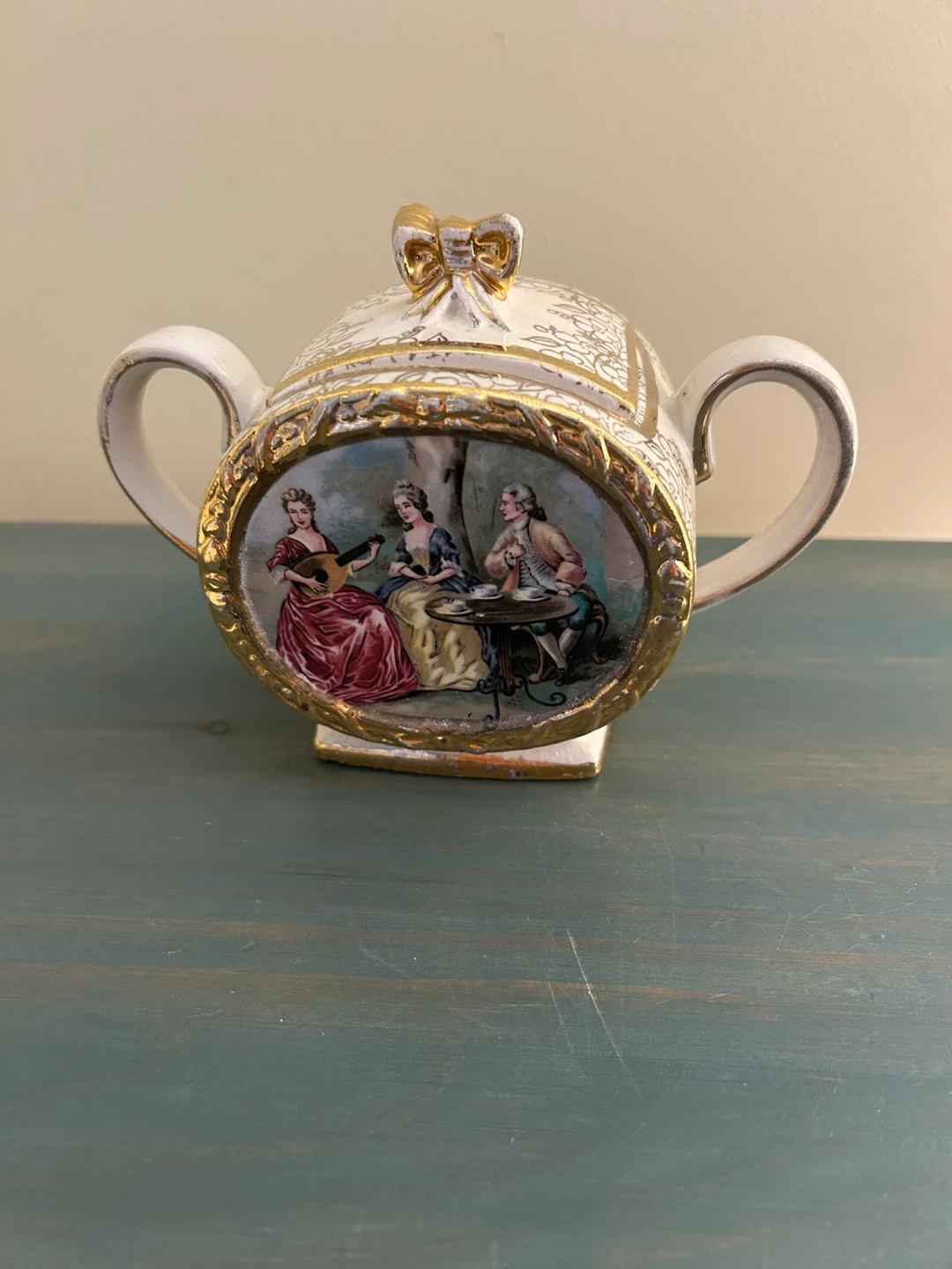 Vintage James Sadler Cherub Tea Set - photo 4